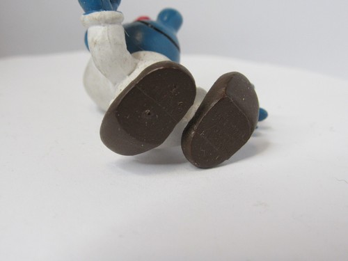 Figura De Colección Pitufos Peyo Schleich Sleepy Candle PJ 1979 Hong Kong Retro #KG-57 - Imagen 8 de 9