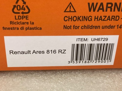 1/32 scale Universal hobbies 6729 Renault Ares 816 RZ Tractor tracteur traktor - Picture 7 of 7