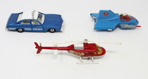 DE COLECCIÓN CORGI 260 SUPERMAN METRÓPOLIS BUICK COCHE REGAL 265 SUPERMOBILE JETCOPTER - Imagen 2 de 10