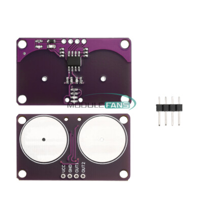 Dual-button Touch Sensor Module Capacitive Touch Proximity Sensor Key Switch New