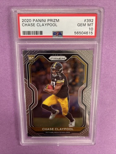 2020 Panini Prizm Chase Claypool RC Rookie #392 PSA 10 GEM MT #4615