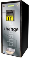 Change Coin Vending Machine Fits 1000 Coins ($250) Or Us Quarter Sized Tokens... Change Coin Vending Machine Fits 1000 Coins ($250) Or Us Quarter Sized Tokens...