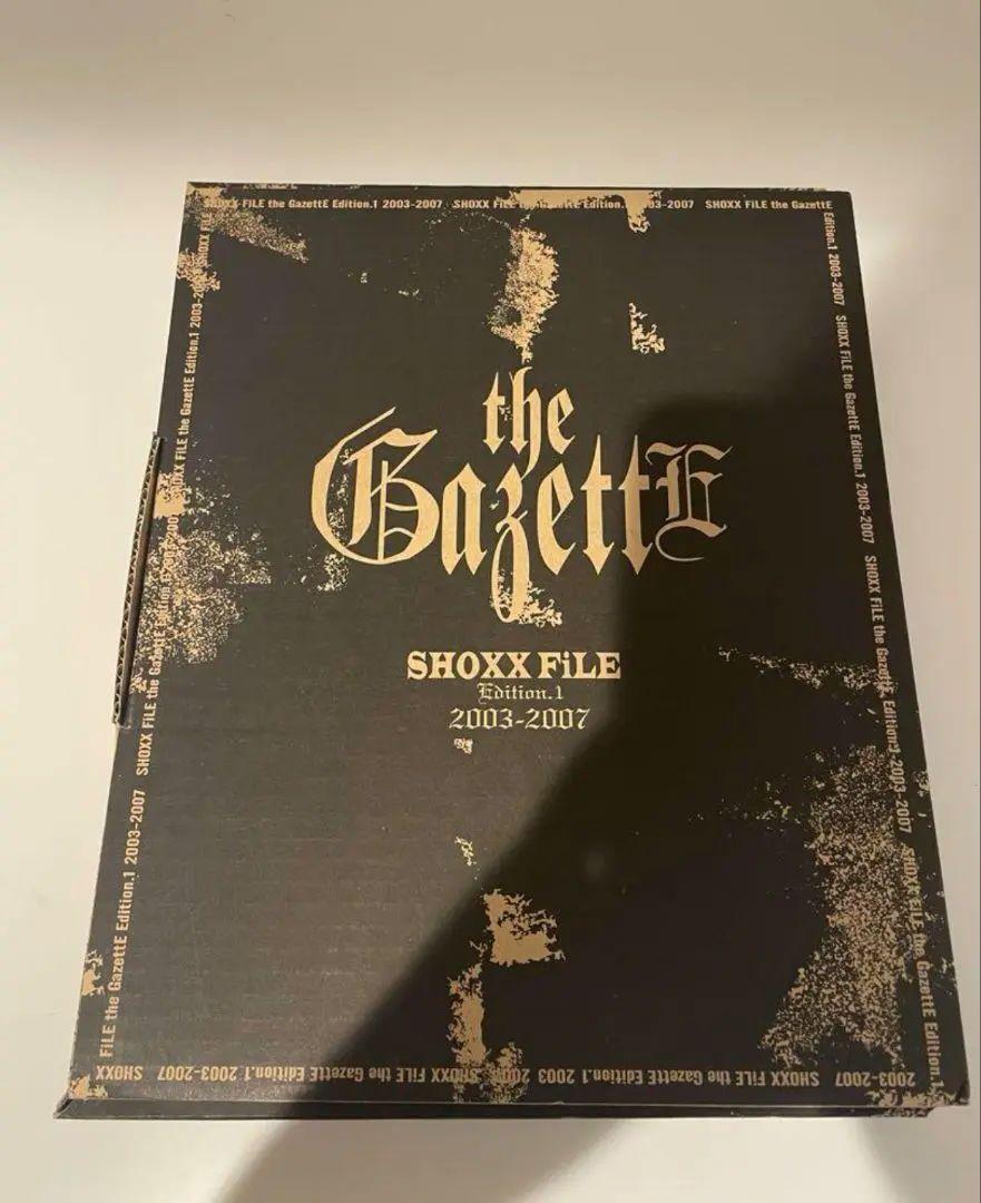 the GazetteE SHOXX File Edition.1 ガゼット the GazettE SHOXX FiLE Edition 1 2 ガゼット - メルカリ