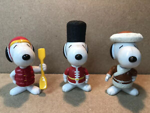 1999 SNOOPY World Tour McDonalds Figurines (set of 3). Mongolia, UK, New Zealand | eBay