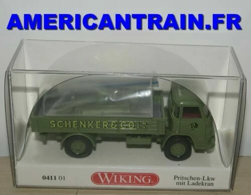 Camions miniatures multicolores MAN