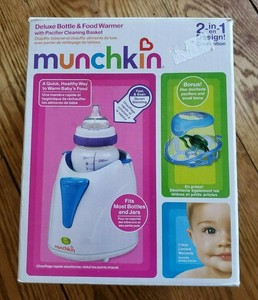 munchkin deluxe bottle warmer