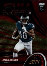 2022 Donruss Elite Jalen Reagor #FT8 Full Throttle Pink Philadelphia Eagles 12G