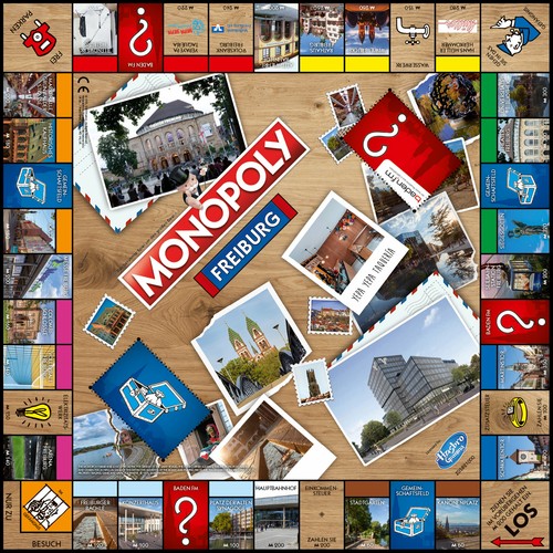 Monopoly Freiburg Spiel Gesellschaftsspiel Brettspiel Cityedition deutsch Stadt - Bild 3 von 4