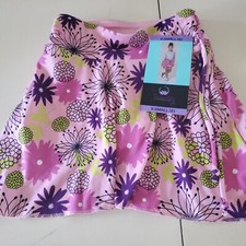NEW GIRLS XS SIZE 6 PINK FLORAL COLORADO CLOTHING TRANQUILITY SKORT SHORTS
