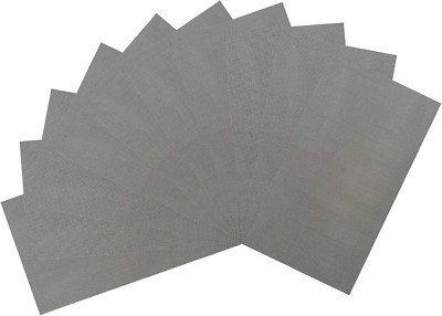 10 Pcs Welding Mesh Plastic Reinforcing 304 Stainless Steel Wire Mesh Screen 120