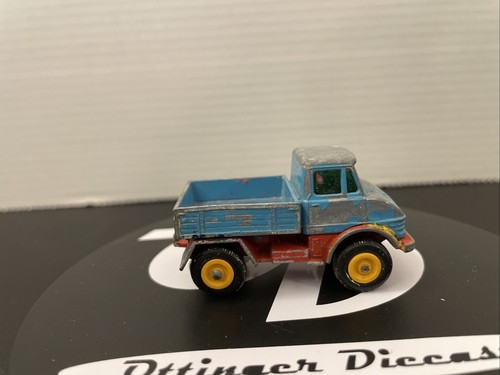 LESNEY MATCHBOX 1-75 #49 MERCEDES UNIMOG Truck Rough - Picture 5 of 17