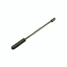 Piano Jack Spring Hole Reamer Steel Knurled Handle For Cleaning Out Old Glue
