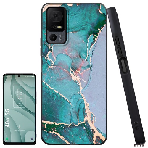 Phone Case For TCL 40 30 50 XL 503 T-Mobile Revvl 7 6 Soft Marble Texture Cover - Picture 43 of 44