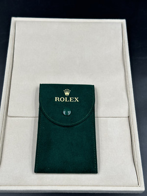 Rolex Green Velvet Travel/Service Pouch ref 4447844.719514 | eBay