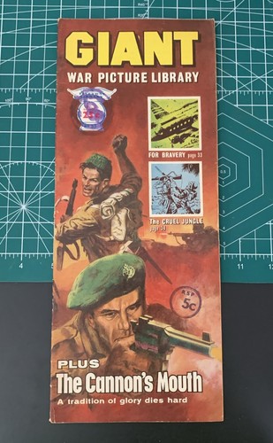 Lot of 11 Vintage GIANT WAR PICTURE LIBRARY Comics Fleetway England 1965 - Bild 18 von 24