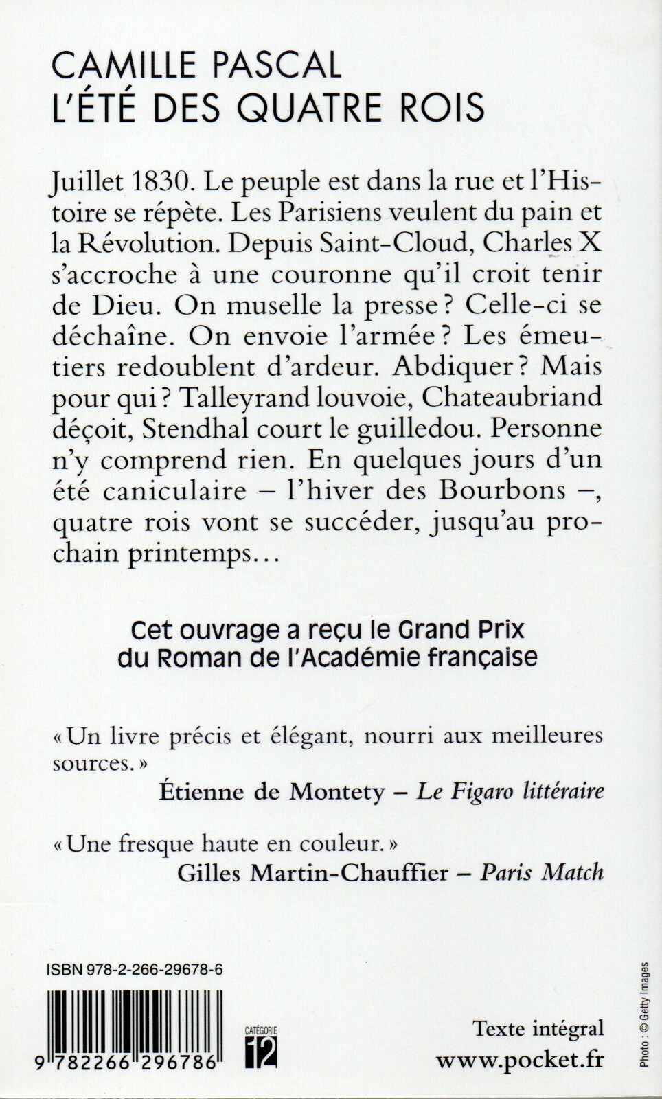 CAMILLE PASCAL L'été des quatre rois (POCKET n° 17637) eBay