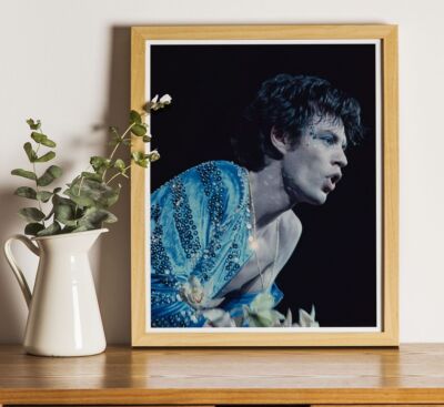Mick Jagger Rolling Stones: professionelles Foto 10''x8''