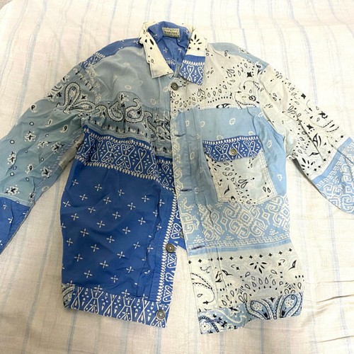 Kapital Bandana Men's jacket shirt Blue 