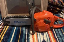 2003 Lanard HUSQVARNA 440 X-Torq E-Series Orange Chainsaw Toy Limited Edition