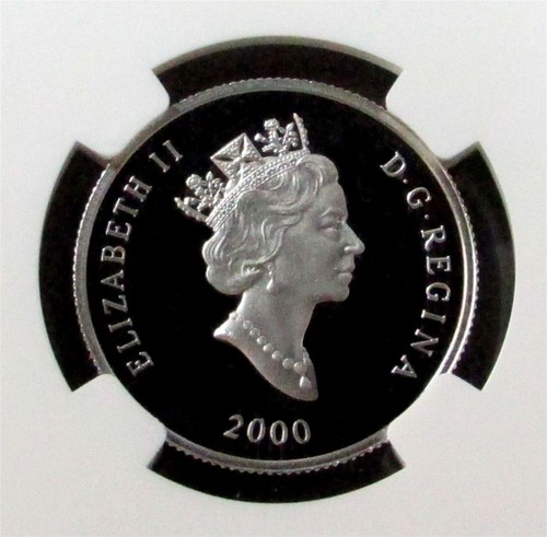 2000 PLATINUM CANADA 599 MINTED $150 PRONGHORN COIN NGC PROOF 70 ULTRA CAMEO - Picture 3 of 3