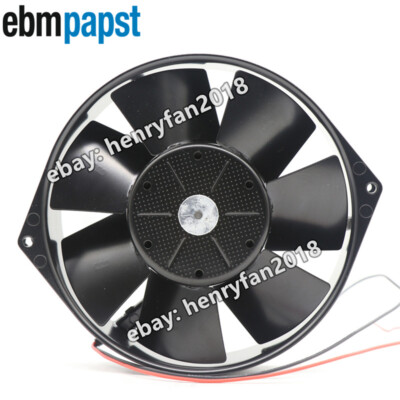 Ebmpapst 7114NU Axial Fan 24VDC 0.5A 12W IP68 2-Wire Cabinet Cooling Fan