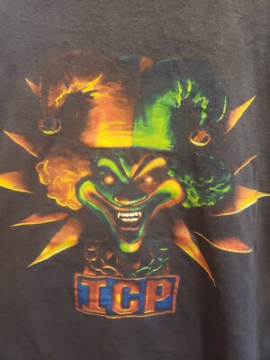 VTG Insane Clown Posse ICP Juggalo Carnival Of Carnage Band Shirt Twiztid XL MCL