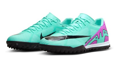 Nike Men Zoom Mercurial Vapor 15 TF Cleat Mint Soccer Futsal Spike