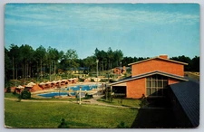 VA, williamsburg, Motor House, Recreation Area, Pool, Vintage Postcard