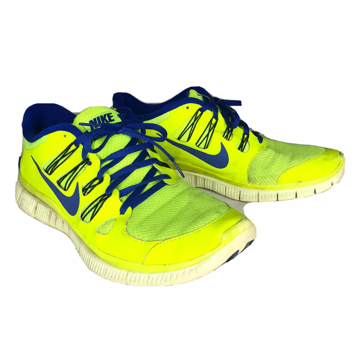 Raffinaderij Parameters Vaak gesproken Nike Free 5.0 Mens size 11.5 Lime Green Running Shoes | eBay