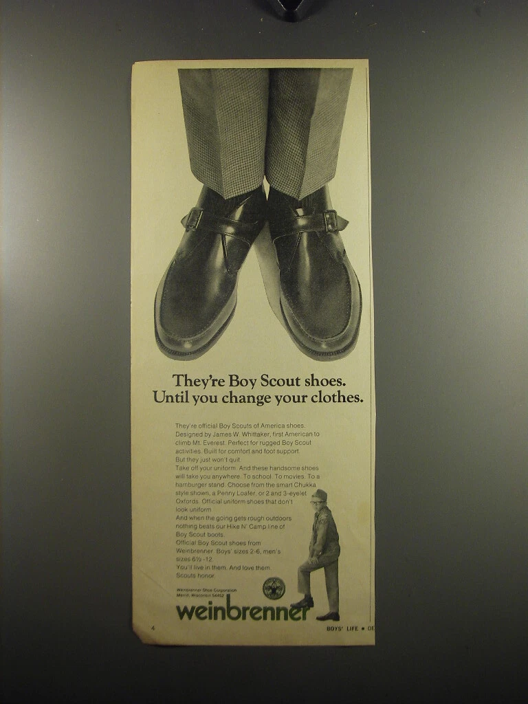 Boy scout best sale shoes