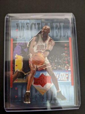 Michael Jordan Vs Kobe Bryant Upper Deck Skills Foil Card RARE