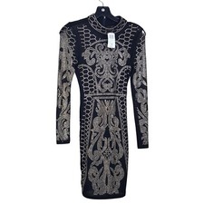 Windsor Make An Entrance Heat Stones Mini Dress XS NWT