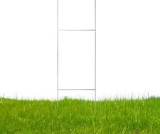 Multipurpose Galvanized Steel 30" Yard Sign Stakes - 59 per Box