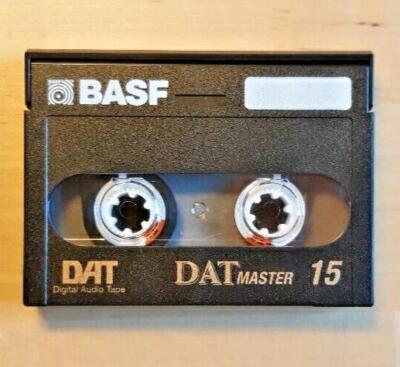   DAT Leerkassette 15min  - BASF DAT MASTER 15 ''gold'' - DAT for professionals