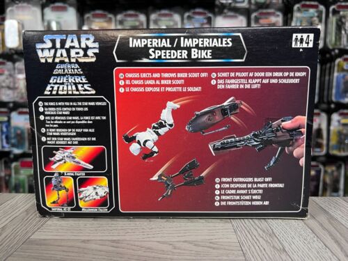 Star Wars - Power of the Force - Imperial Speeder Bike & Biker Scout Stormtrooper - Bild 2 von 2