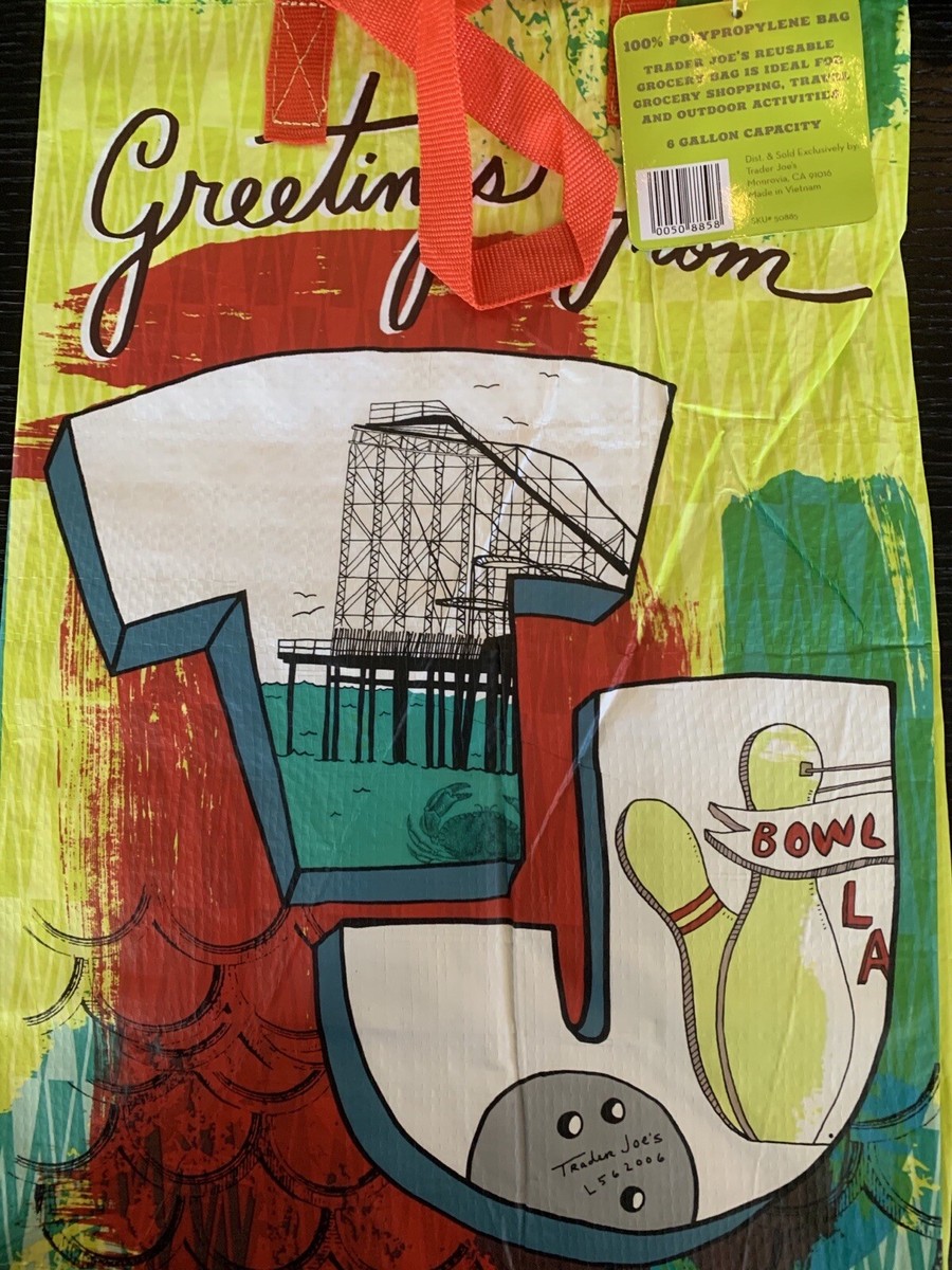 New Jersey Trader Joe's Shopping grocery Tote ECO bag NWT | eBay