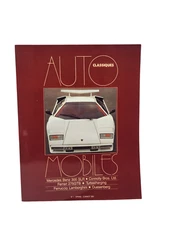 Auto Mobiles Classiques Spring Summer 1984 Vol 1 No 1 Ferrari Mercedes 275GTB +