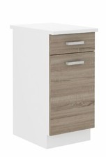 Küchen Unterschrank 40 cm für das Modell „Dave 240 Eiche Sonoma Trüffel“
