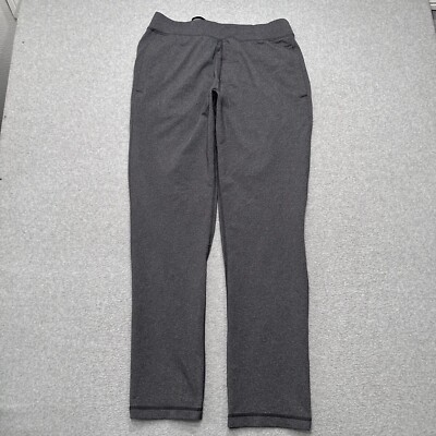 Lululemon Mens Gray Baggy Fit Sweat Pants Size L Stretch Gym