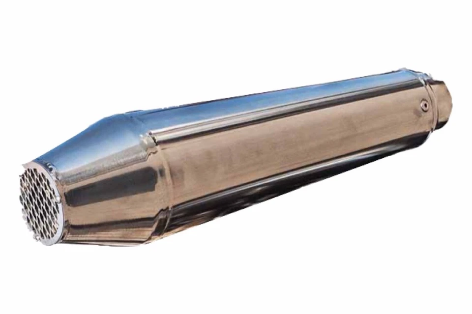 tubo de escape homologado acero gpr por yamaha xj 600 diversion 1995 95 1996 96 - Imagen 2 de 3