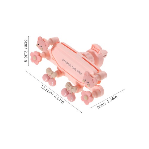 Car Air Vent Phone Holder Decorative Air Vent Phone Holder Reusable Cell Phone - 第 2/12 張圖片