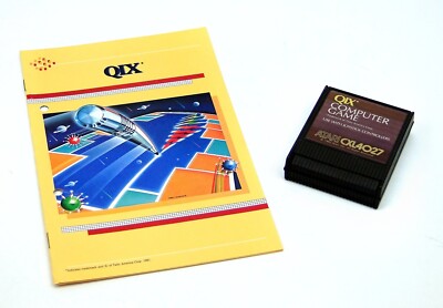 QIX als Cartridge CXL 4027 für Atari 400 600 800 XL XE und XEGS