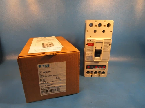 Eaton HJD3175W Molded Case Breakers (MCCBs) HJD 3P 175A 600V 50/60Hz 3Ph J Frame