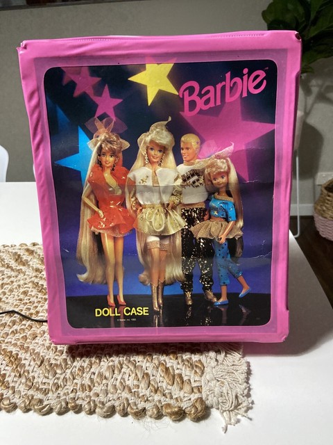 barbie doll carrying case