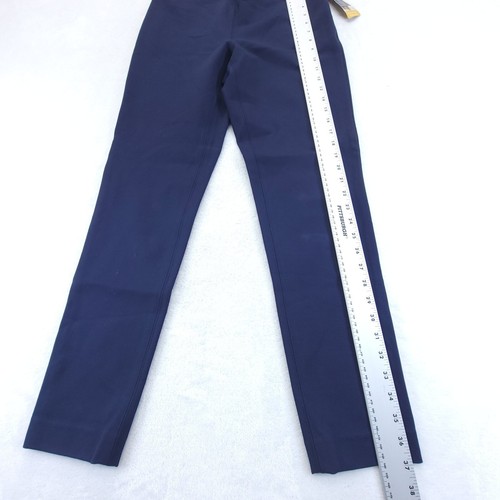 Pendleton Pants Women's Size 6 Blue Pencil Leg Mid-Rise Side Zip Business Casual - Picture 4 of 12