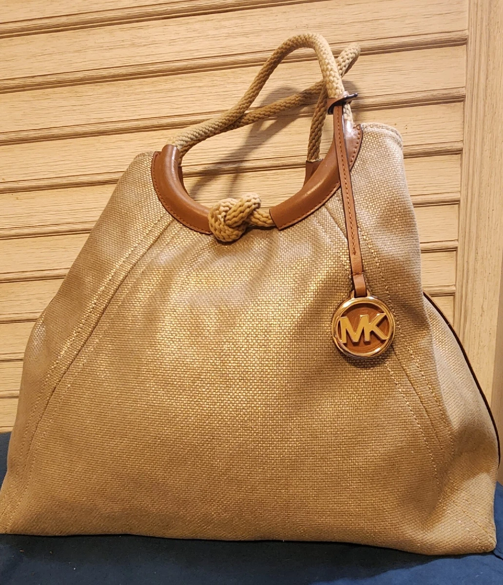 Michael kors bag with rope handles sale