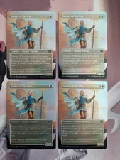 Seeker Of The Way BORDERLESS FOIL 4x *$10 Off Every $35 Sale!* Magic MTG Card