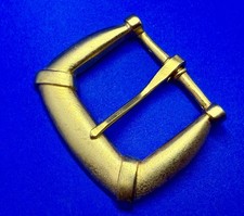Thick Metal Single Prong Replacement Gold Tone Buckle To Fit Your 1.25" Belt