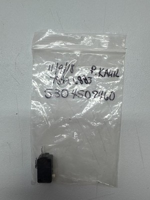 Genuine OEM Frigidaire 5304509460 Microwave Door Interlock Switch - Black