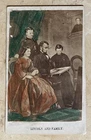 RARE ITERATION! CIVIL WAR PRESIDENT LINCOLN AND FAMILY (w/FULL WILLIE) CDV PHOTO